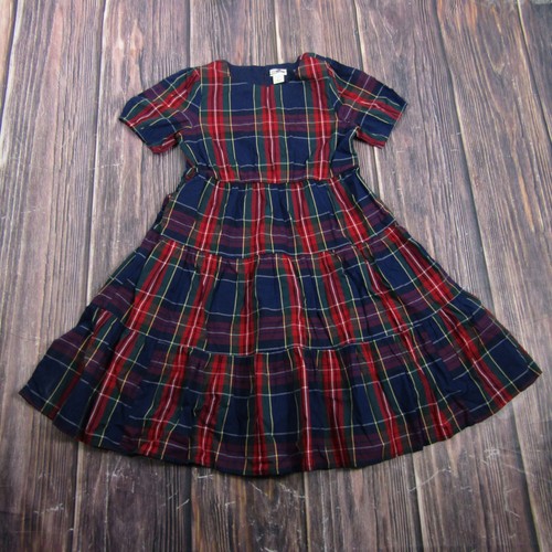 Crewcuts plaid dress girls - plaid,