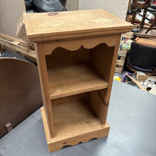 Vintage pine bedside cabinet - vintage,