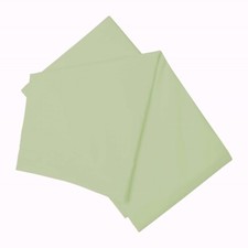 baby flannelette sheets - pack of 2, fits cot, 100 x 150cm - Apple green