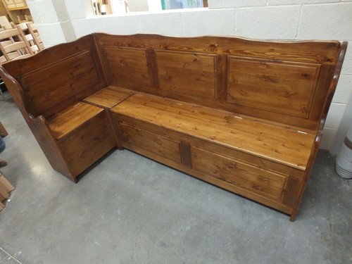 Solid pine corner monks - 3'x7',