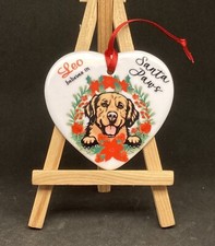 Ceramic heart Christmas tree