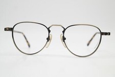 Vintage Glasses Windsor 803 Brass Brown Oval Eyeglass Frame
