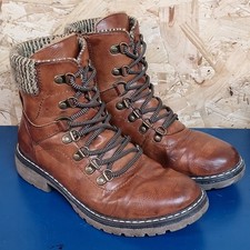 Ladies Pavers Brown Leather