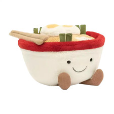 Jellycat Amuseables Ramen Noodle Bowl Plush Toy - Brand New With Dust Bag