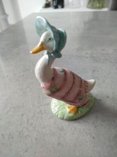 Royal Albert Jemima Puddle Duck ceramic figure 1989 - Beatrix Potter uk