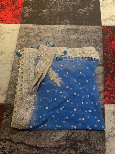 Blue and grey - , lehenga
