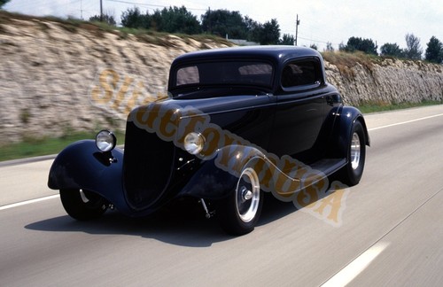 Vtg 35mm slide ford - ford, hot