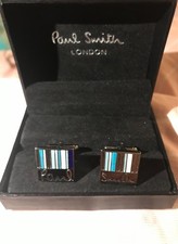 Paul Smith Cuff Links Blue