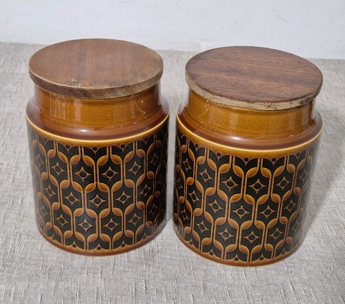 Vtg 1970s hornsea - x2,