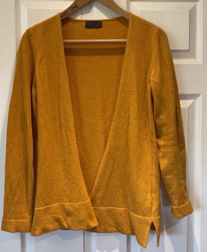 Ladies cardigan yellow saffron - ladies,