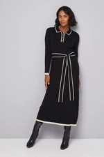 Wallis Black Knitted Dress