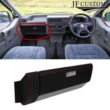 RED STITCH LEATHER GLOVE BOX &