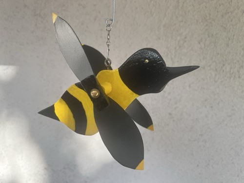 Honey bee whirligig wind - honey,