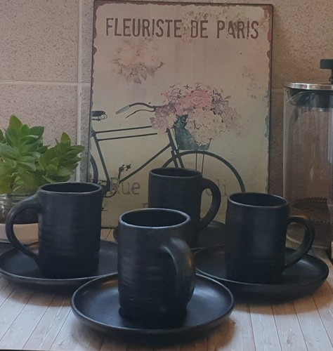 Vintage basalt ware - vintage, espresso