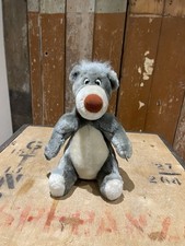 Baloo Bear The Jungle Book Walt Disney Stuffed Animal Cuddly Plush Toy Mattel