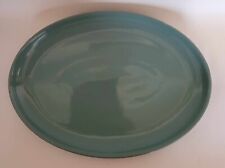 Denby Manor Green Stoneware Oval Platter 31.5cm (12.5") Perfect Condition