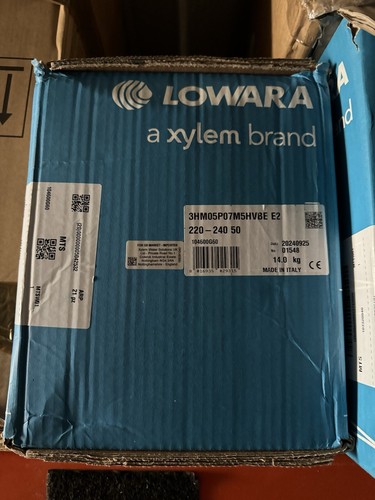 Lowara 3hm05 p07m5hvbe 240v - p07m5hvbe,