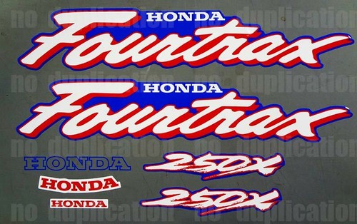 1991 trx fourtrax - 250x, 7pc