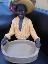 A fantastic plaster figure