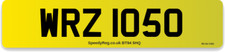 WRZ 1050 - Dateless number plates, WREN, WR plates, ***NEW***