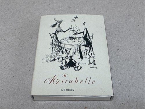 Mirabelle restaurant matchbox - restaurant,