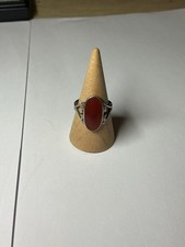 Sterling Silver Oval Carnelian