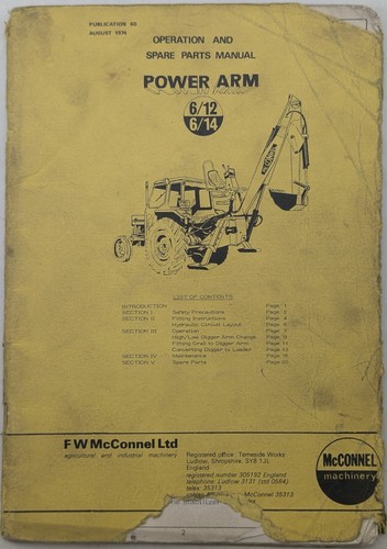 Original mcconnel power arm - mcconnel,