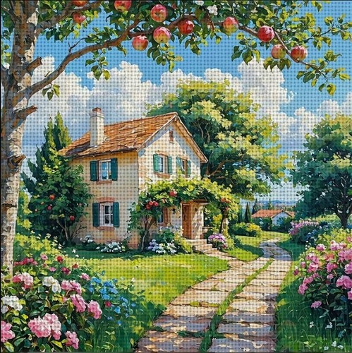 Fruit trees bloom - trees,