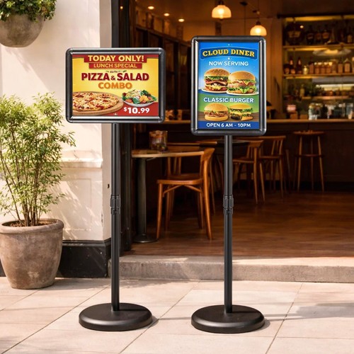 Sign poster stand - sign,