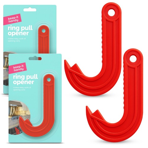 Ring pull can opener - ring,