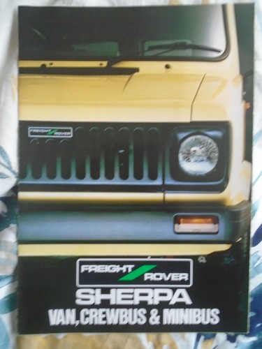 Freight rover sherpa van crew - freight,