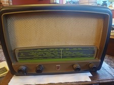 Great Condition Vintage Phillips 341a Bakelite Radio, Lovely Looking Piece