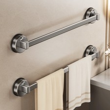 Suction Cup Towel Rack Bathroom Towel Rod Wall Mounted Nail Free Installation
