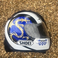 Shoei XR900 Dragon Motorcycle Helmet with Storage Bag, Size Large, Prompt Post