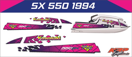 Kawasaki 550 1994 - 1994, graphics
