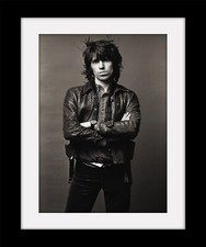 KEITH RICHARDS Stones Art Vintage style Mounted or Framed FREE POSTAGE ref149