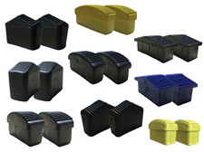 REPLACEMENT LADDER / STEP LADDER FEET GRIPS HEAVY DUTY RUBBER