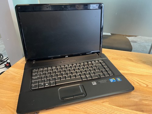 Black laptop compaq 610 - laptop,