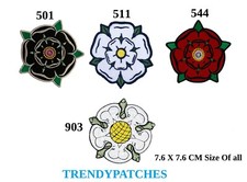 Yorkshire Lancashire Counties UK Embroidered Iron Sew On Patch Jeans Jacket Hat