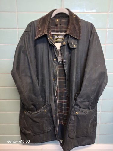 Barbour border men slate - border, men's