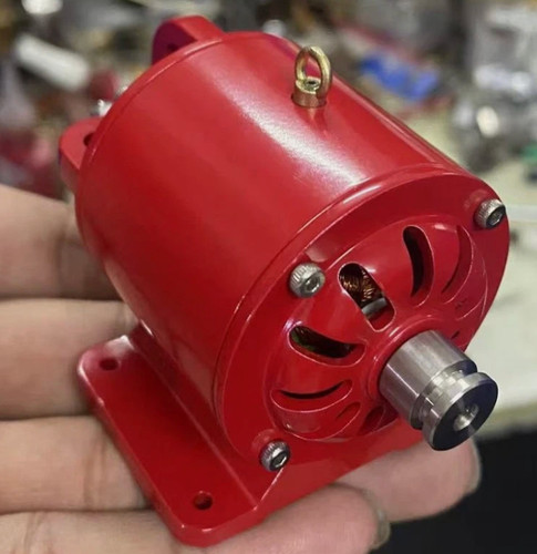 Live steam driven dynamo - steam,