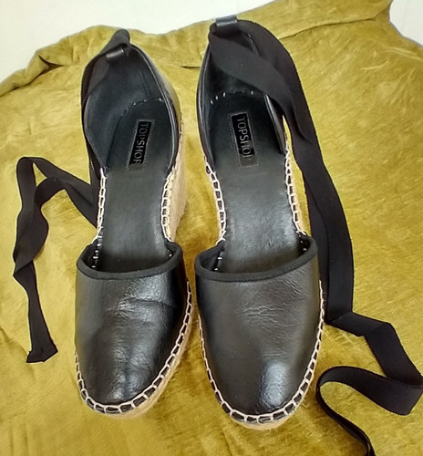 Topshop closed toe leather - topshop, closed-toe