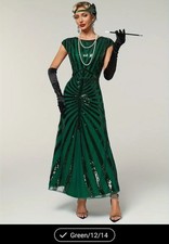 1920s Vintage Sequin Gatsby