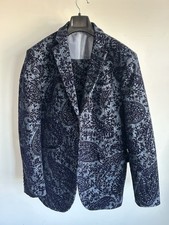 Gresham Blake Blue Velvet Suit