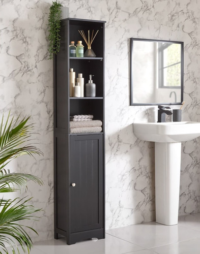 Maine tallboy bathroom storage - maine,