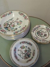 vintage dinnerware in the