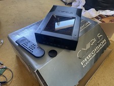 Cyrus DAD7 CD Player and remote control - Smooth Black - Vintage Hifi - VGC