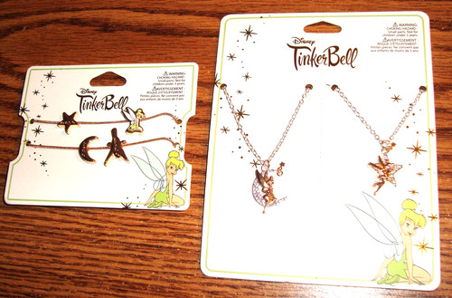 Disney tinkerbell necklaces - disney,