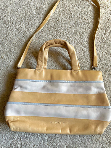 Radley beige white striped - radley, &