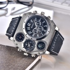 Oulm Mens Big Face Watches